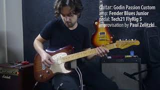 Video thumbnail for Струнодер 3.0 — Godin Passion Custom by volksemen2