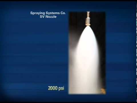 SV SprayDry® Nozzle with Swirlchamber Design by Spraying Systems Co.