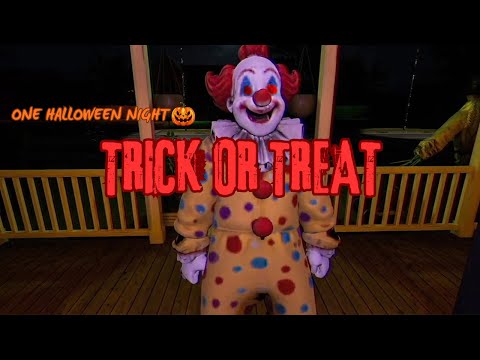 I ALMOST DIED TRICK OR TREATING | One Halloween Night