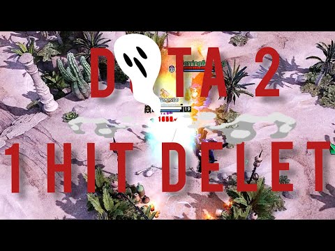 DOTA 2 - 1 Hit Delete Wraith King vs Shaman