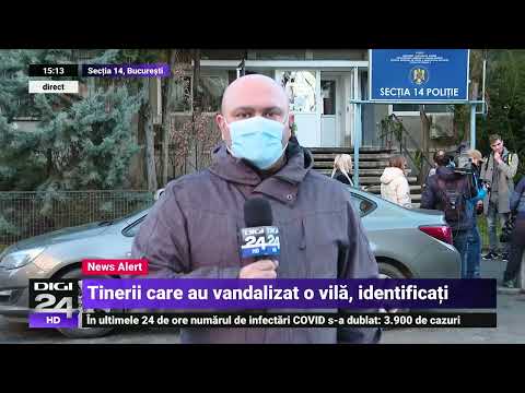 Tinerii care au devastat o pensiune închiriată de Revelion și-au făcut poze și le-au distribuit