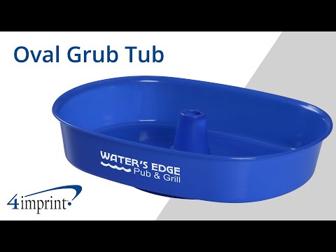 Oval Grub Tub - Custom Grub Tub by 4imprint Canada