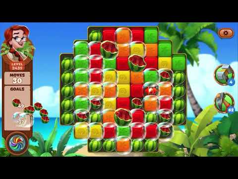 Lost Island Blast Adventure Level 2435 NO BOOSTERS - A S GAMING ✔️