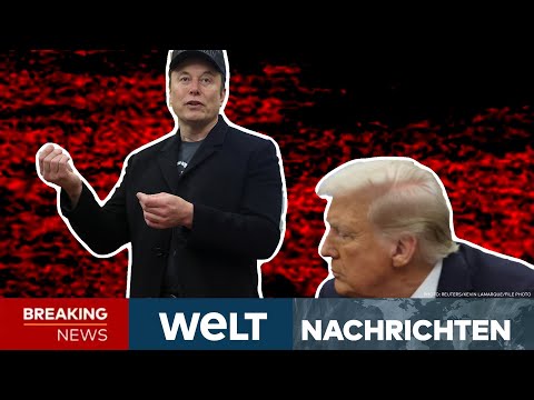 USA: Paukenschlag im Weißen Haus! Elon Musk zieht sich als Berater von Donald Trump zurück! | STREAM