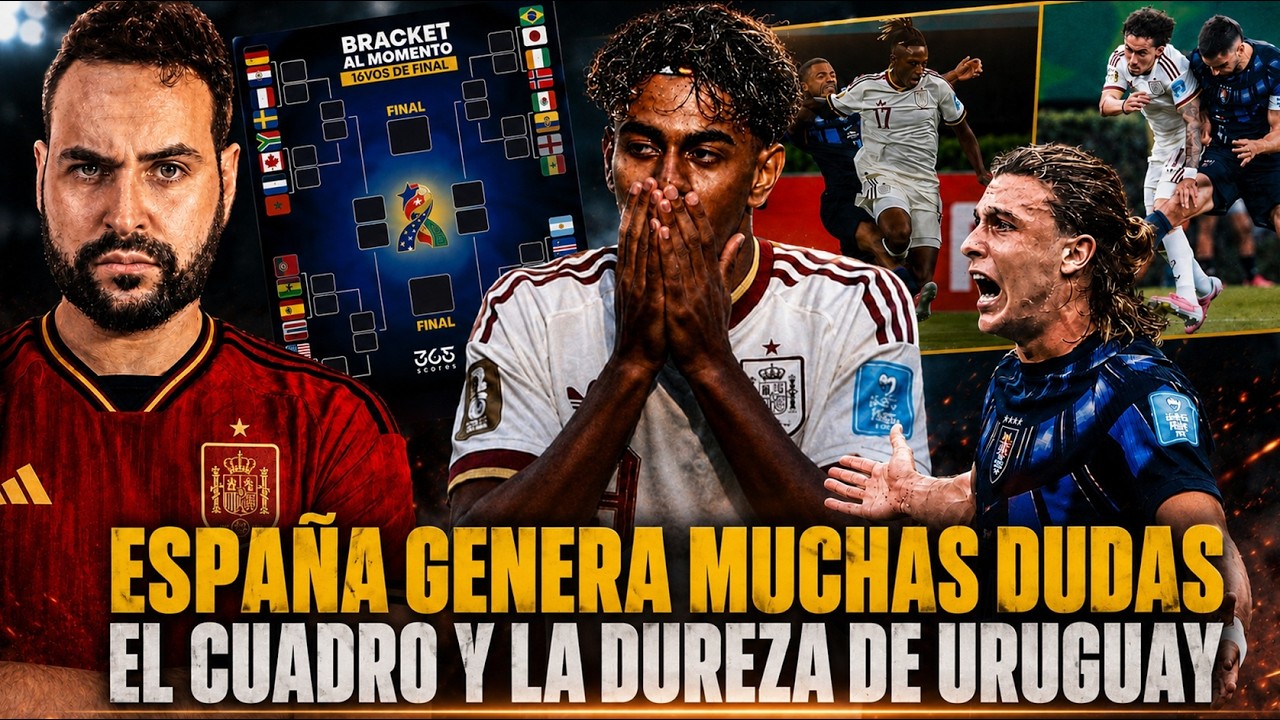 💥ESPAÑA GENERA DUDAS ¡ASÍ NO GANAREMOS el MUNDIAL! El JUEGO SUCIO de URUGUAY y POSIBLE CUADRO
