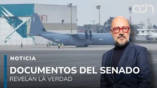 ¿Mentira oficial? Documentos del Senado revelan qué hacía el avión "super" Hércules C-130 en Toluca