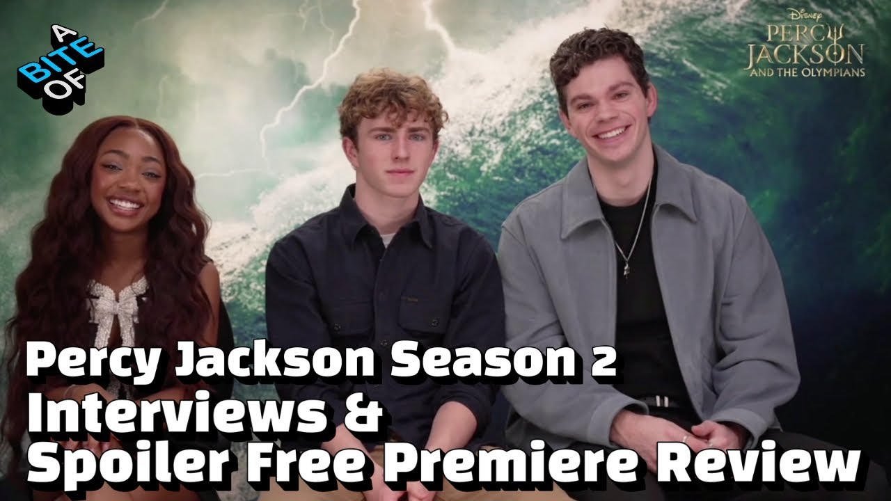 PERCY JACKSON Season 2 Cast Interviews + Spoiler Free Premiere Review