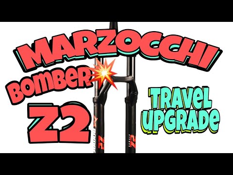 2021 Marzocchi Bomber Z2 travel upgrade