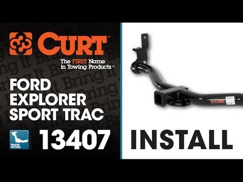 Trailer Hitch Install: CURT 13407 on 2001 Ford Explorer Sport Trac