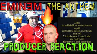 Sway &amp; King Tech - The Anthem Feat. Eminem, Xbizit, RZA - Producer Reaction