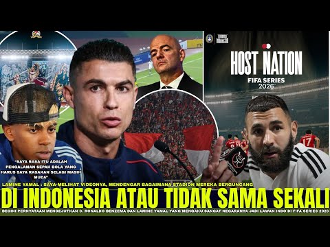 🔥INI BENAR MENGEJUTKAN !! Ronaldo, Benzema, L.Yamal Boikot FIFA Series 2026 Kalau Tak Main Di INDO