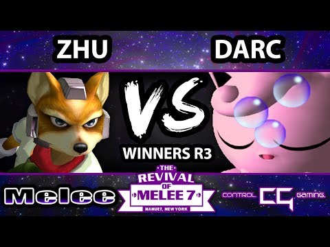 Revival of Melee 7 - Zhu (Fox) Vs. Darc (Jigglypuff) - Winners Bracket