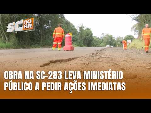 MPSC cobra medidas para garantir segurança na SC-283 entre Seara e Arvoredo