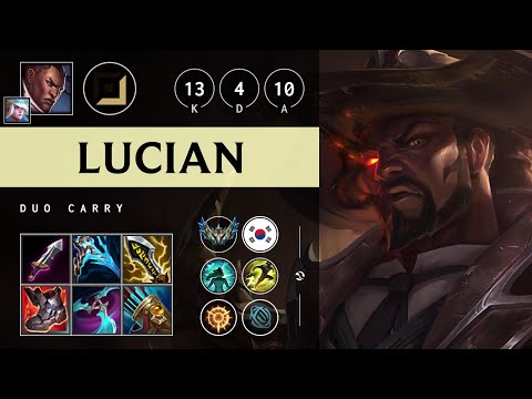 Lucian ADC vs Samira - KR Challenger Patch 25.12