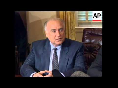 USA: RUSSIAN PRIME MINISTER VIKTOR CHERNOMYRDIN VISIT