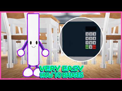 Roblox Update - How To Get SECRET  and CHALK  Badge in Stationeries after school