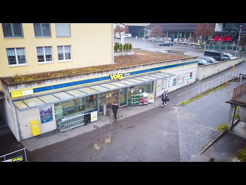 Bison Mobile Store bei Volg im Einsatz