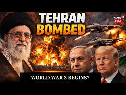 LIVE Iran Under Attack | Israel Launches Strike on Iran; State of Emergency Declared Nationwide