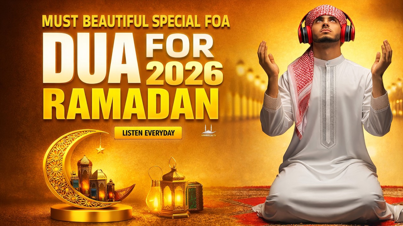 Dua For Ramadan Gifts 2025 | Most Beautiful Dua | Ramadan Mubarak 2025 | Habibullah TV #ramadan2025