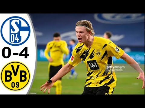 Schalke 04 Vs Borussia Dortmund 0-4 Extended Highlights   All Goals 2021 HD