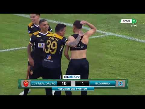 Real Oruro 10 - 1 Blooming, Fecha 28, Torneo 2025  #realoruro #torneo2025 #blooming 