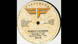 Billie - Nobody&#39;s Business (Original Mix)