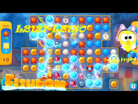 Fishdom level 2121 to 2130