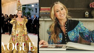 Download lagu Sarah Jessica Parker Breaks Down 10 Met Gala Looks From 1995 to Now | Life in Looks | Vogue mp3