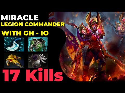 NIGMA Pubstomp | LEGION + IO + INVOKER Gameplay By Miracle, Gh, w33 | Dota 2