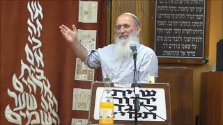 ואהבת לרעך כמוך  שיעור של הרב שרקי בישיבת בין הזמנים של ישלצ תשעח