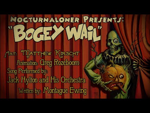 Bogey Wail - Animated Halloween Postcards by Matthew Kirscht