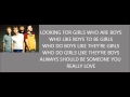 Blur Girls and boys lyrics 