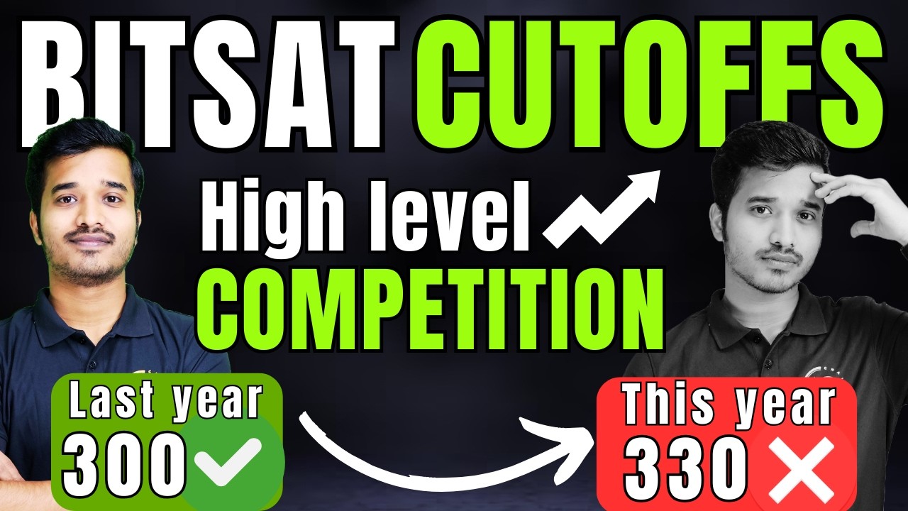 BITSAT 2026 Expected Cutoffs | Based on BITSAT 1st attempt Score | Safe Score for BITS Pilani CSE