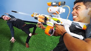 NERF Dodgeball Challenge!
