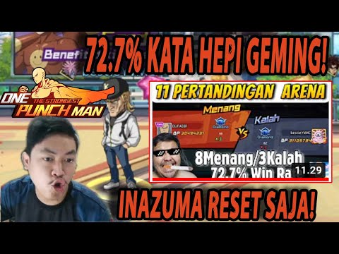 🔥🔥70.2% KATA HEPIGEMING!! SAATNYA RESET INAZUMA DAN MULAI SERIUS!! -  ONE PUNCH MAN:The Strongest