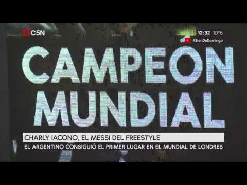 Charly Iacono, el messi del freestyle