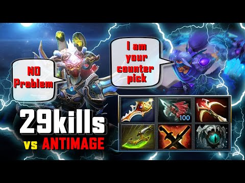 Dota 2 Medusa Guide. How to use Medusa vs counter pick Antimage ? SMG.MIDONE Medusa.