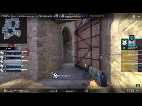 ENVYUS.xms trigger bot vs. Mousesports