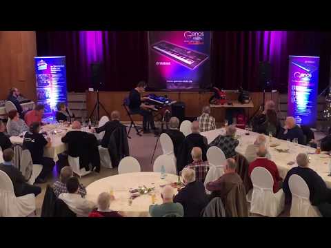 Reinhold Hettich zeigt Euch die Hammond XK5 – live beim Jahrestreffen des Entertainer Cubs Südbaden