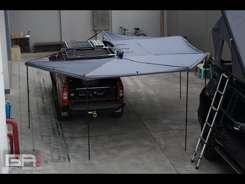 Body Armor 270 Degree Batwing Awning Tent