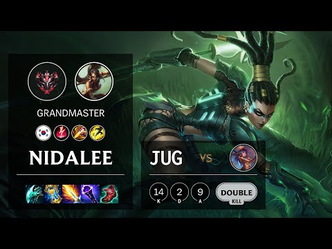 Nidalee Jungle vs Lillia - KR Grandmaster Patch 11.7