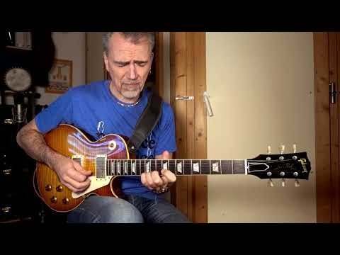 Tell Me I'm Your Man (Robben Ford) solo transcription - guit.: Roland Cabezas