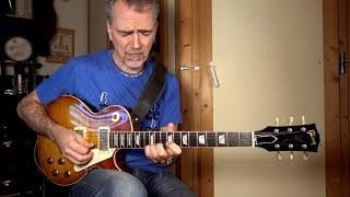 Tell Me I&#39;m Your Man (Robben Ford) solo transcription - guit.: Roland Cabezas