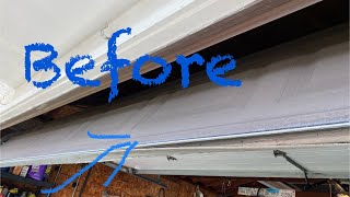 How to replace a garage door bottom seal (SUPER EASY)