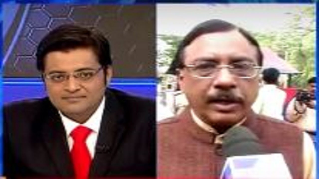 JDU's Pawan Verma Speaks to Arnab Goswami Over Grand Alliance's Lead