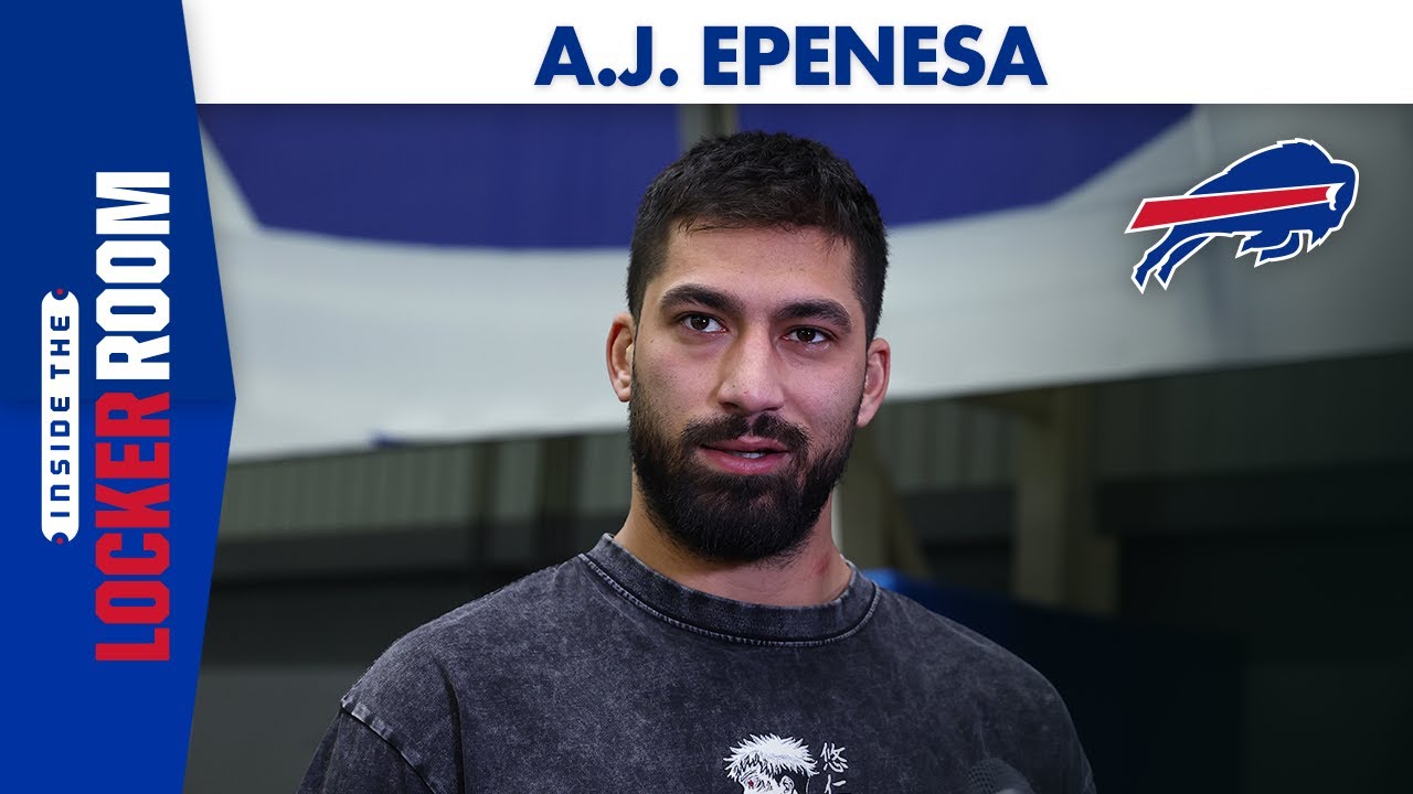 A.J. Epenesa Reflects On His Season And Bills Moving Forward | Buffalo Bills