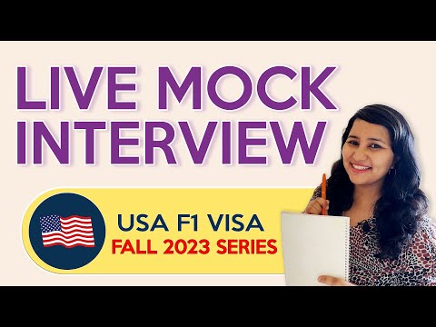 How do I practise for my F1 visa interview? A complete mock interview and self-assessment guide