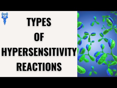 TYPES OF HYPERSENSITIVITY REACTIONS | Types 1-4