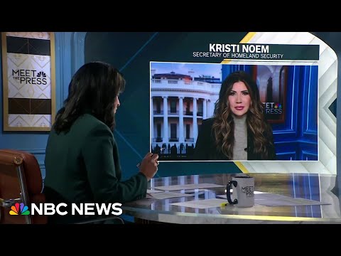 Kristi Noem says she allowed deportation flights to continue, despite court order