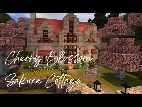 [Minecraft] Cherry Blossom Sakura Cottage 🌺🌷 | CIT...